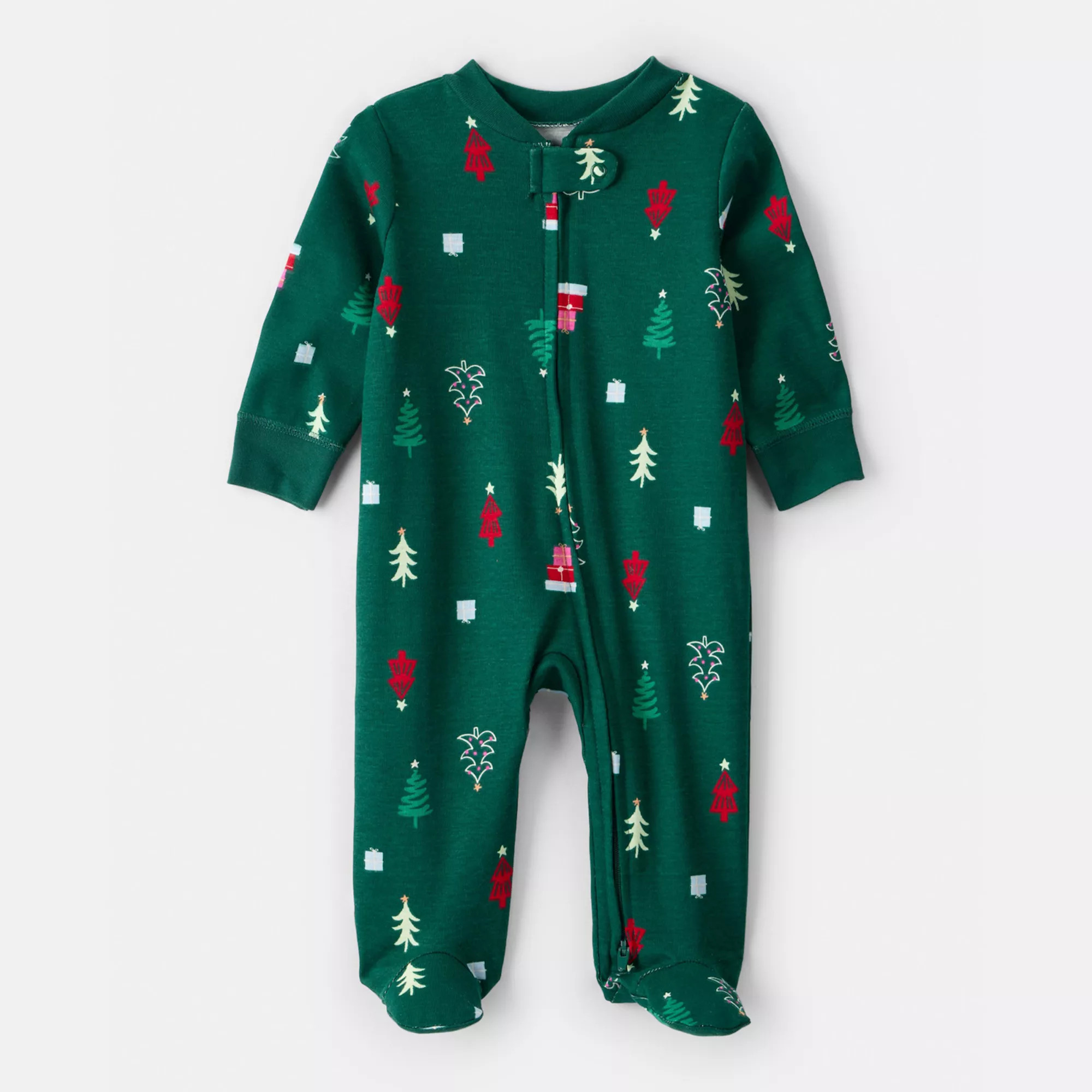 Baby Carter's Christmas Tree Long-Sleeve Sleep & Play Pajamas | Kohl's