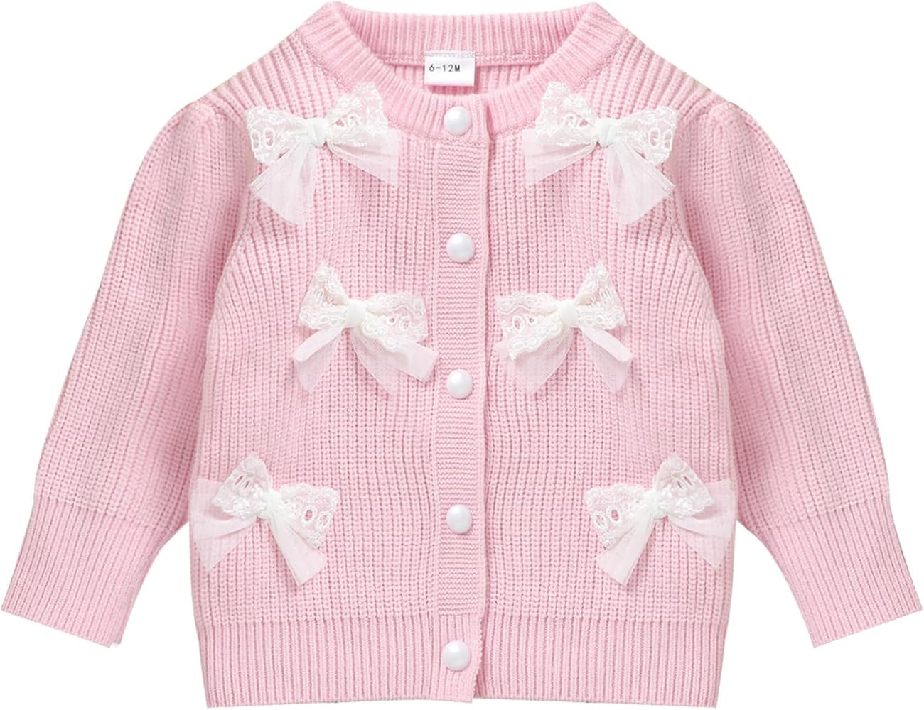 Infant Baby Girl Oversized Sweater Long Sleeve Sweaters Fall Winter Tops Clothes | Amazon (US)