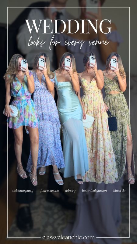 Wedding guest dresses for every venue. Black tie dresses formal occasion dresses in my usual small/2 
Dibs code: emerson (good life gold)

#LTKwedding #LTKstyletip #LTKparties
