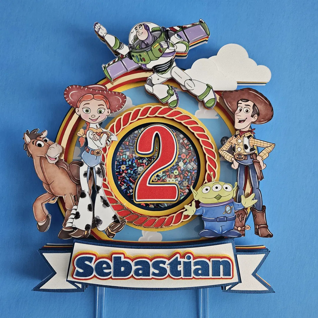 Toy Story Cake Topper Two Infinity and Beyond Cake Topper - Etsy | Etsy (US)