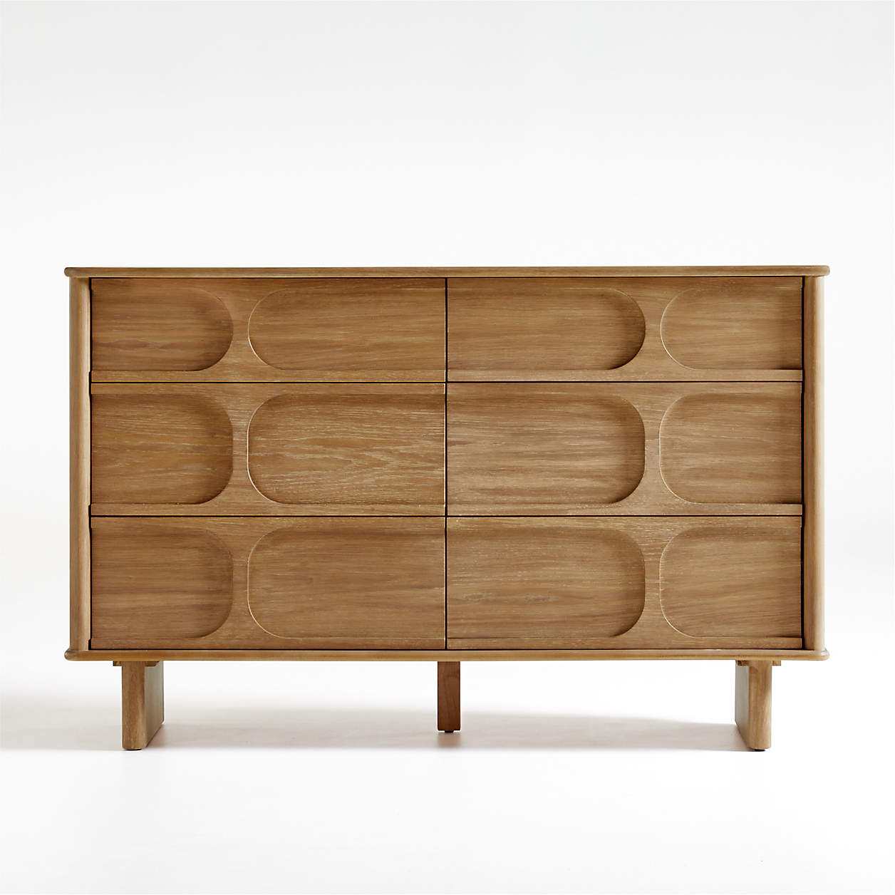 Wes Wood 6-Drawer Kids Dresser + Reviews | Crate & Kids | Crate & Barrel