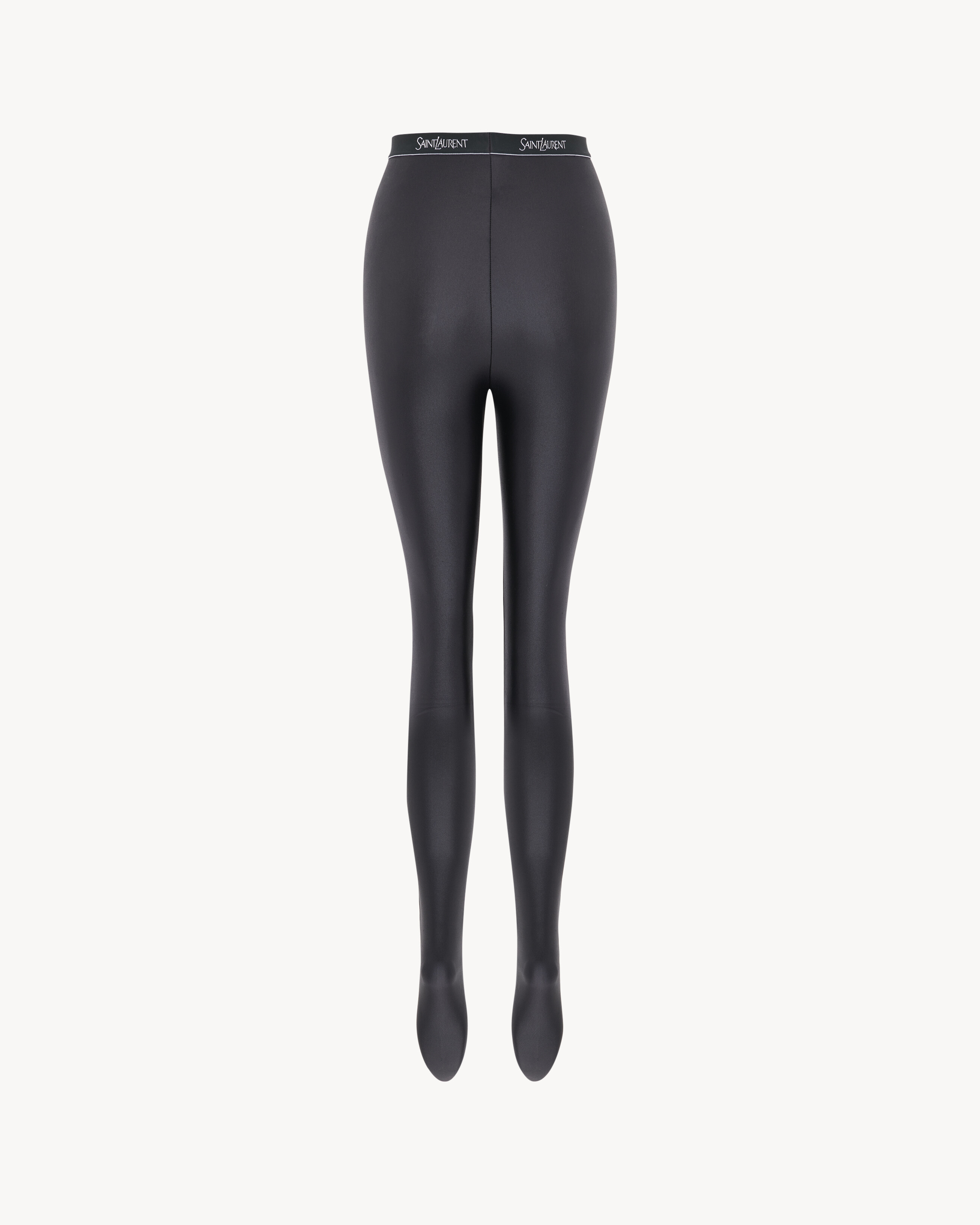saint laurent tights in shiny jersey | Saint Laurent Inc. (Global)