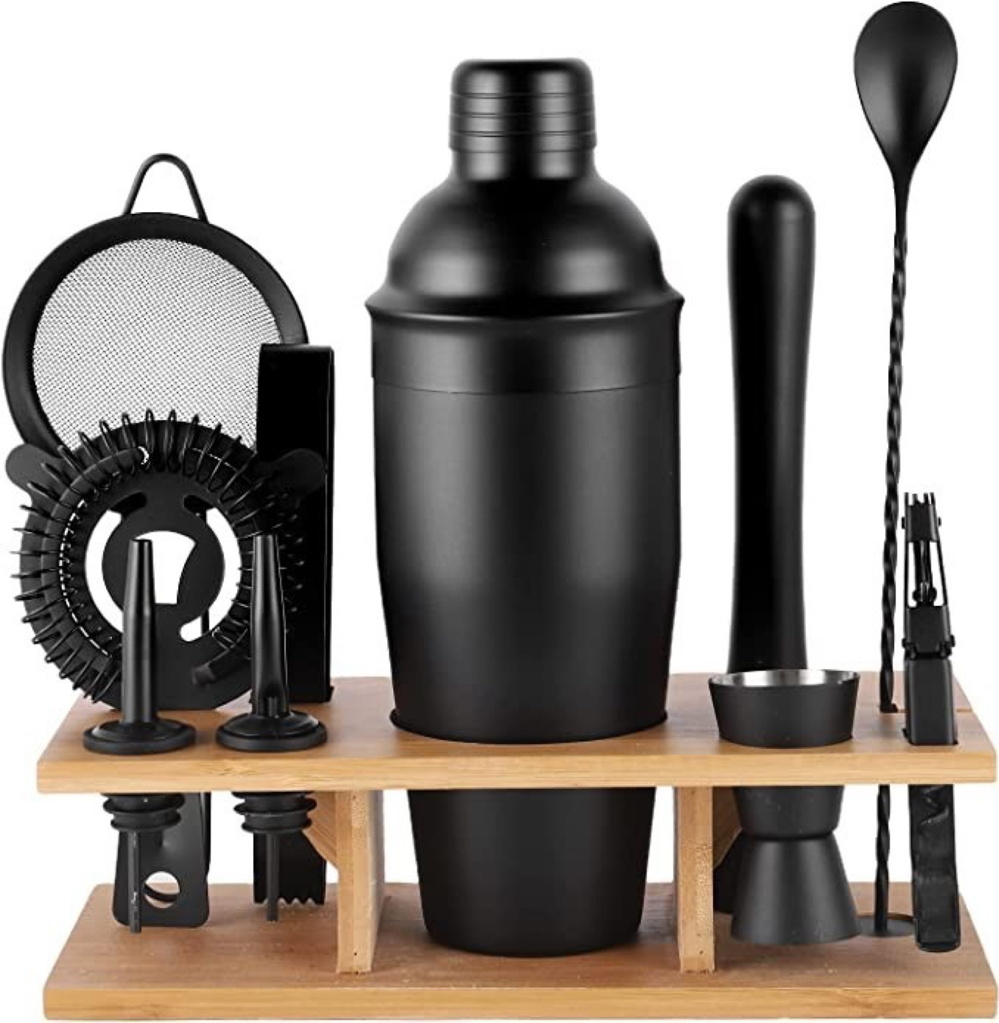 I love this mini bar tool set in matte black! Just enough tools for the novice mixologist! @amazon
#amazon #foundonamazon #bartools

#LTKHoliday #LTKhome #LTKsalealert