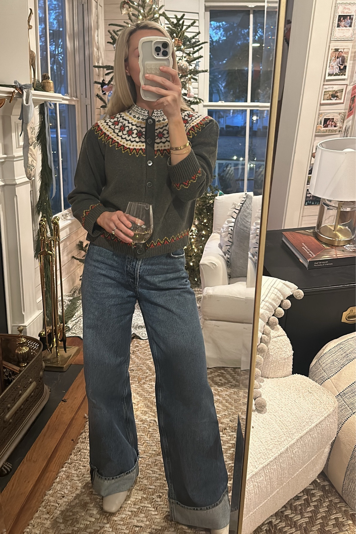 The sweater & jeans combo is everything! Sweater is under $200 and these are the Agolde dame jeans! Size down - I am obsessed! Both a part of the Shopbop 30% off sale 

#LTKSeasonal #LTKsalealert #LTKstyletip