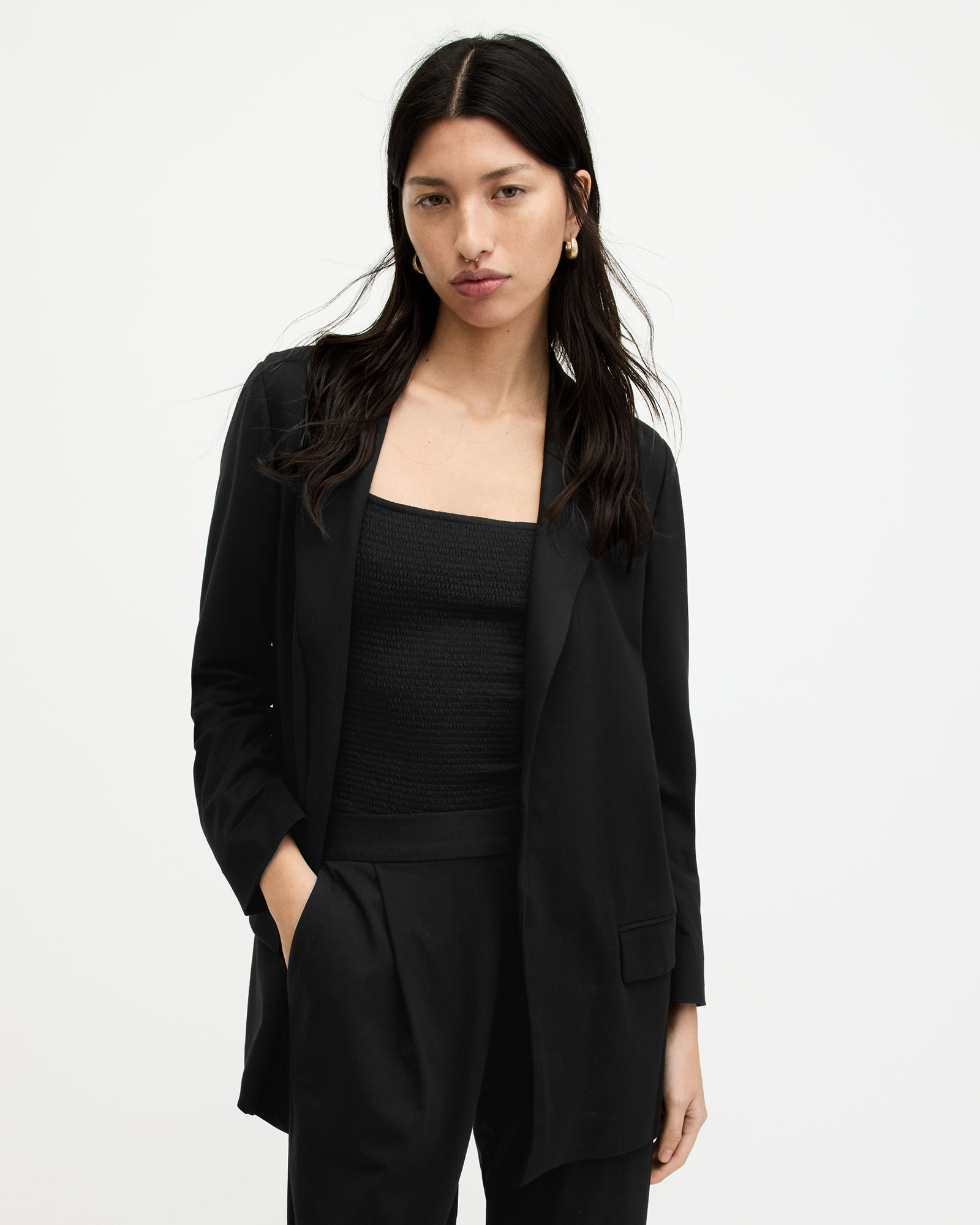 Aleida Jersey Blazer | AllSaints US