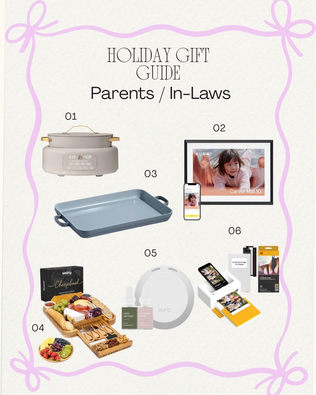 Gifts for mom / dad / in-laws / parents 

#LTKGiftGuide #LTKHoliday