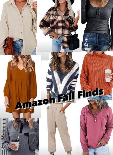 Amazing Fall finds 🍁🍂// sweater// joggers// Shacket // Henley// fall dress// fall outfit// fall style// 🍁🍂

#LTKstyletip #LTKunder100 #LTKSeasonal
