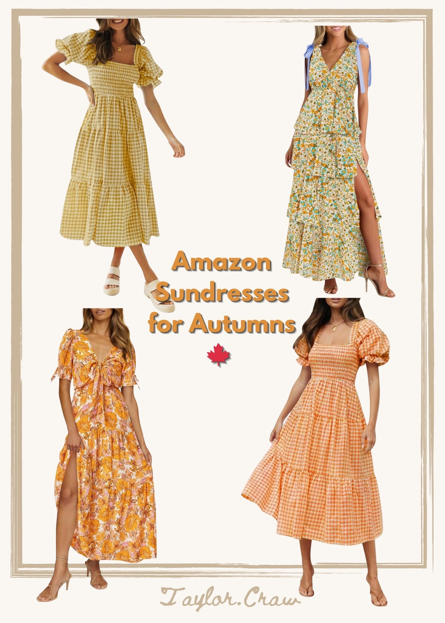 Affordable Amazon dresses I’ll wear in the Summer, Fall or Springtime as an Autumn! 🍂 All of these are so comfy and work for date night, church and more! 

#LTKFindsUnder50 #LTKautumn #LTKSaleAlert