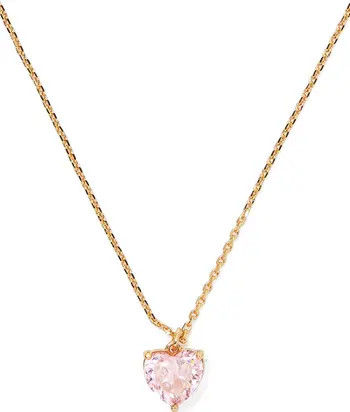 kate spade new york my love cubic zirconia heart pendant necklace | Nordstrom | Nordstrom Canada