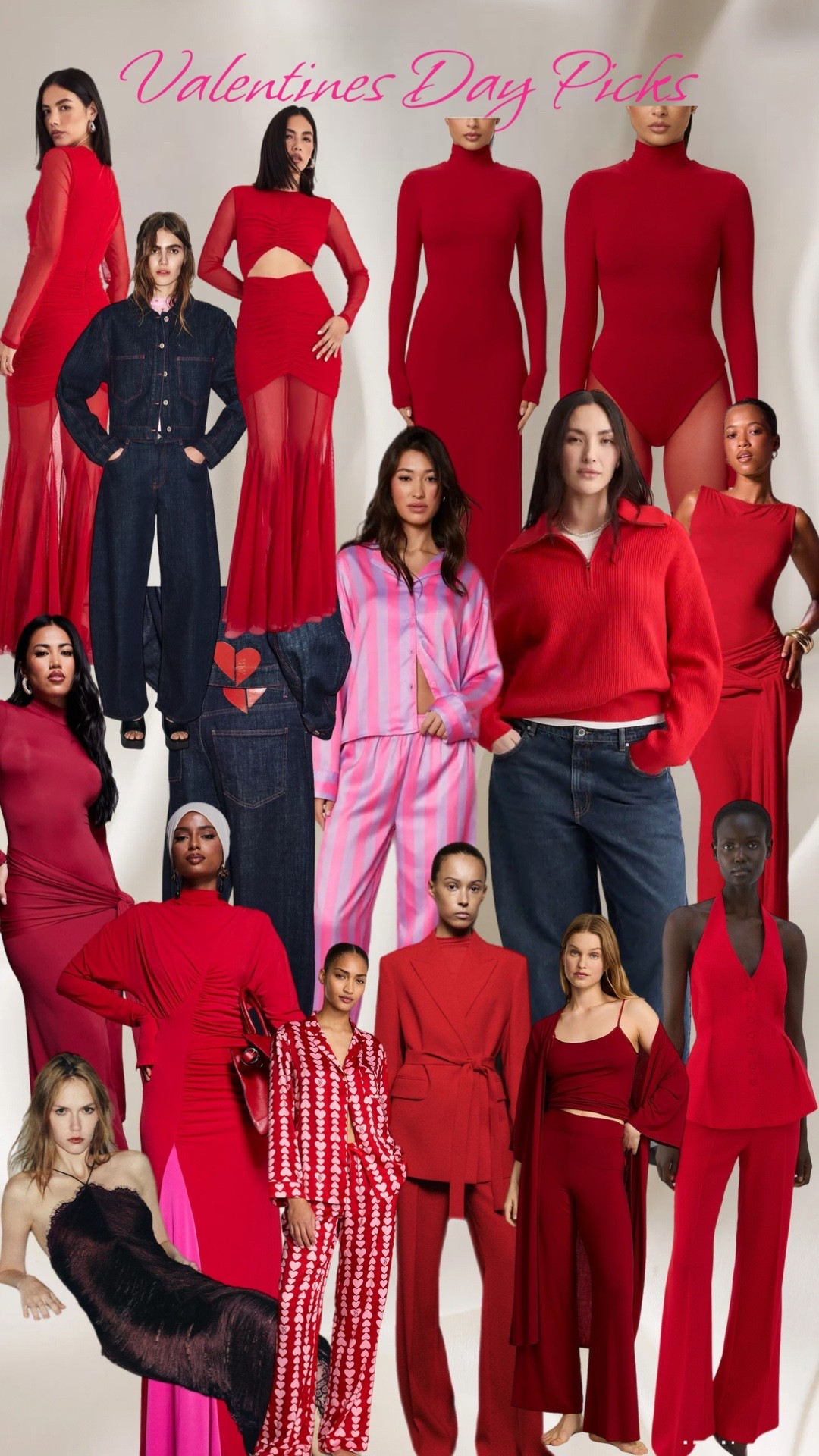 These are my Valentines 💘 Day picks! Some items can be worn beyond Vday. And I added pajamas because some of us will be home. 🥰

#LTKMidsize #LTKValentine #LTKselfcare