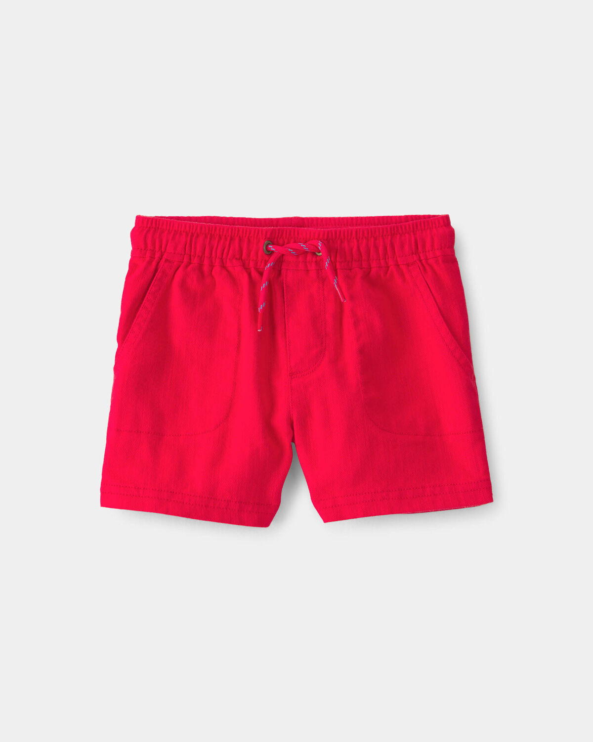 Toddler Boy Twill Shorts - Red | Carter's | Carter's Inc