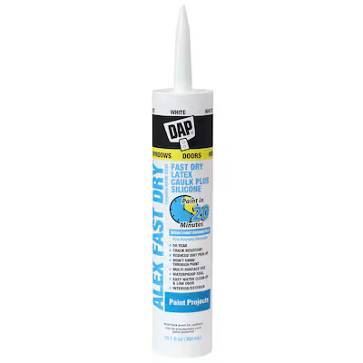 DAP Alex Fast Dry 10.1-oz White Paintable Latex Caulk | Lowe's