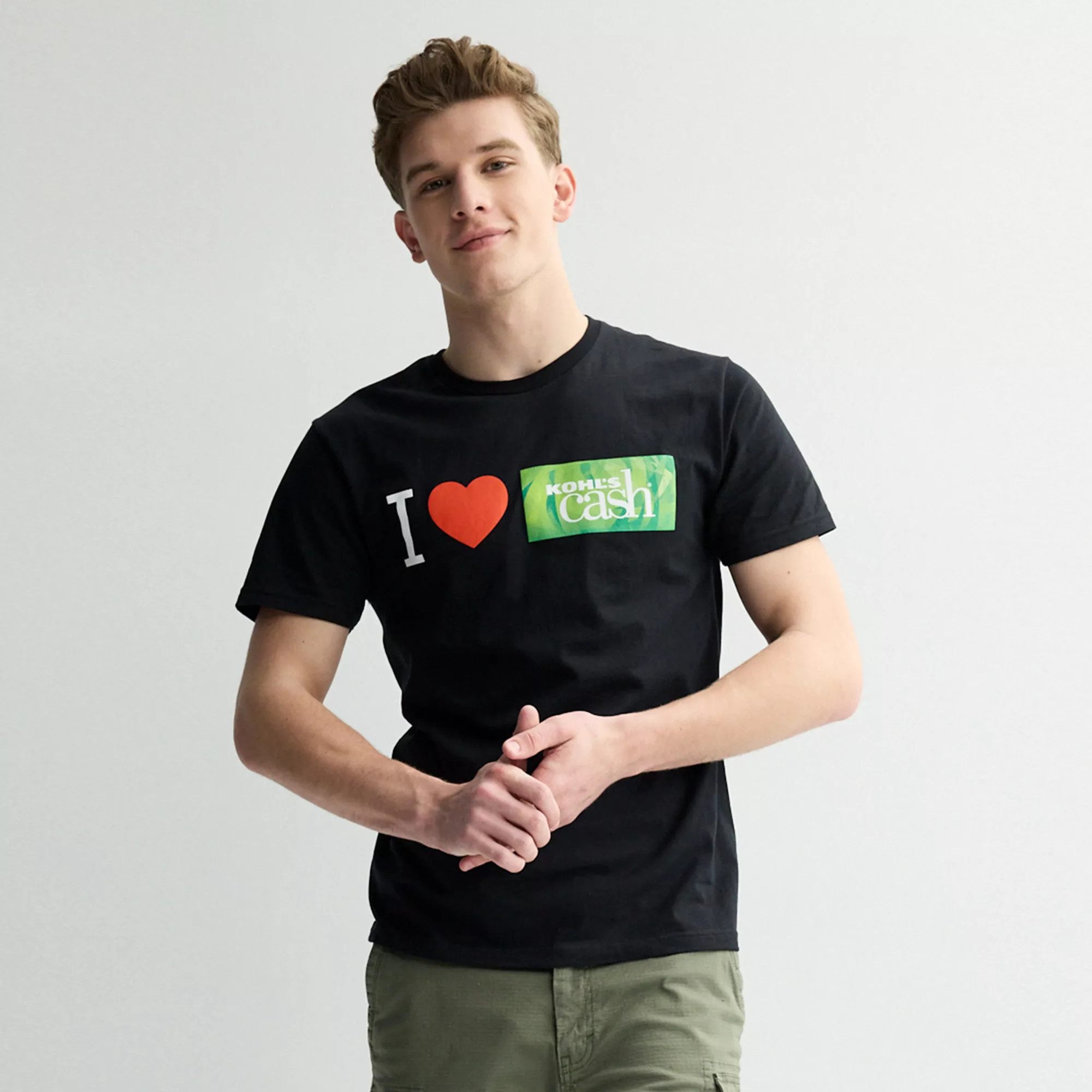 Men's I Love Kohl's Cash Short Sleeve Graphic Tee | Kohl's