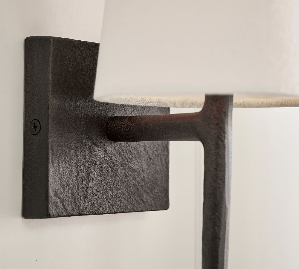 Fallon Forged-Iron Sconce | Pottery Barn (US)
