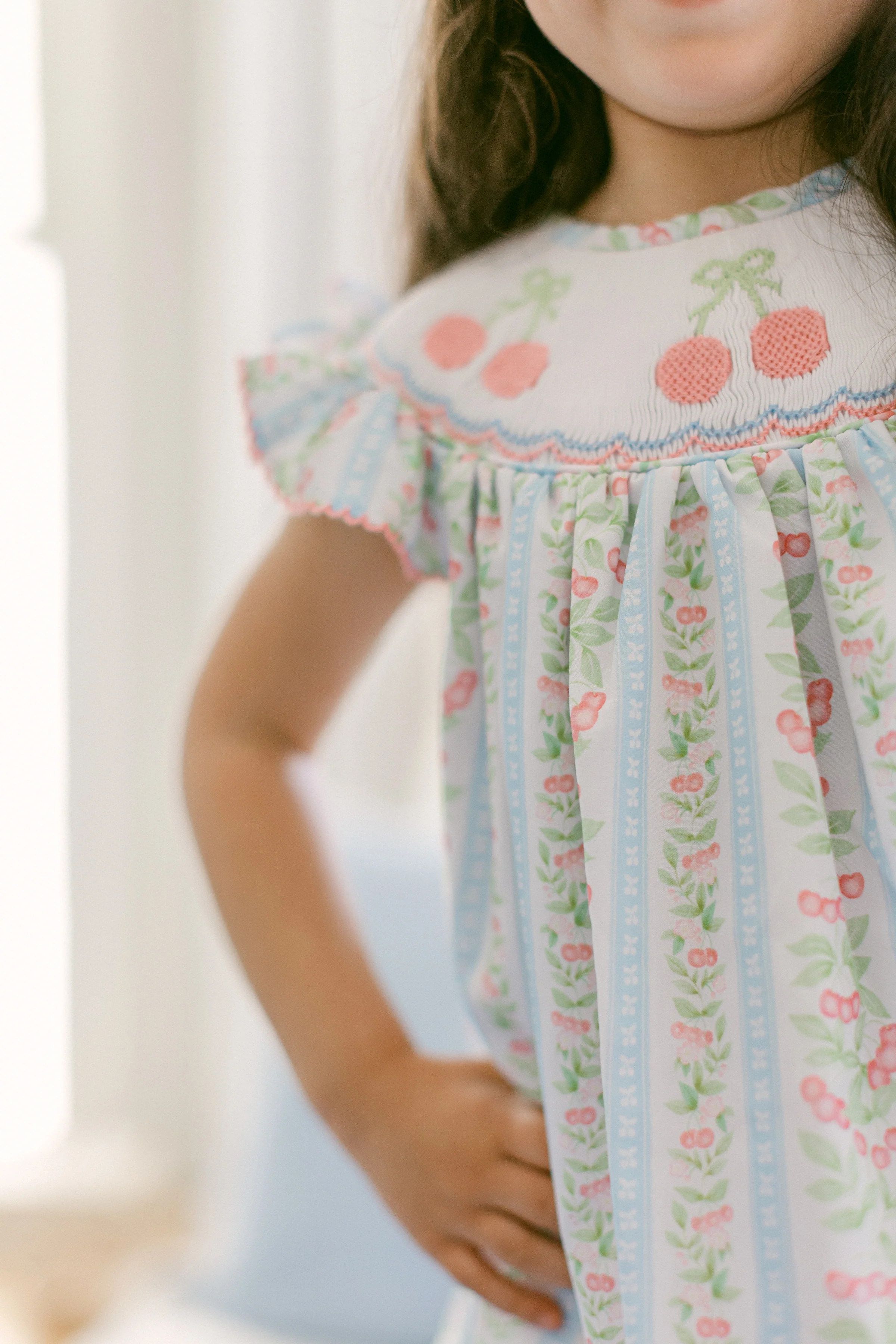Cherry Dress | Poppy Kids Co