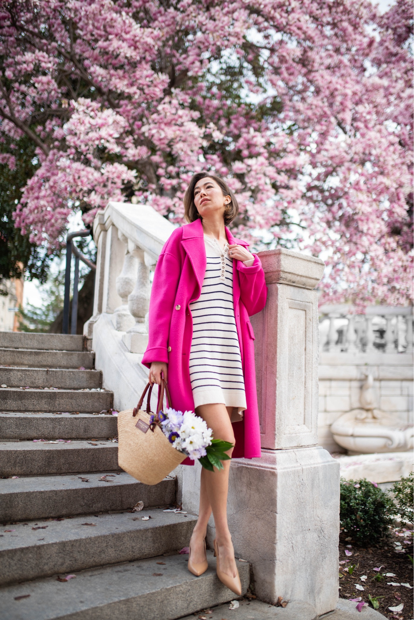 Spring has sprung 🌸

Heels @inez // 15% off with code VANESSA15

#springflowers #springtime #sezane #sezanelovers #baltimore #mountvernonbaltimore #magnolias 

#LTKshoecrush #LTKitbag #LTKtravel