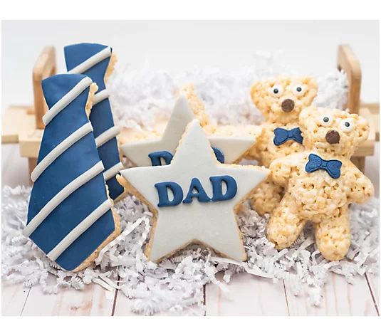 Creative Crispies 6-Piece Father's Day Assortment - QVC.com | QVC