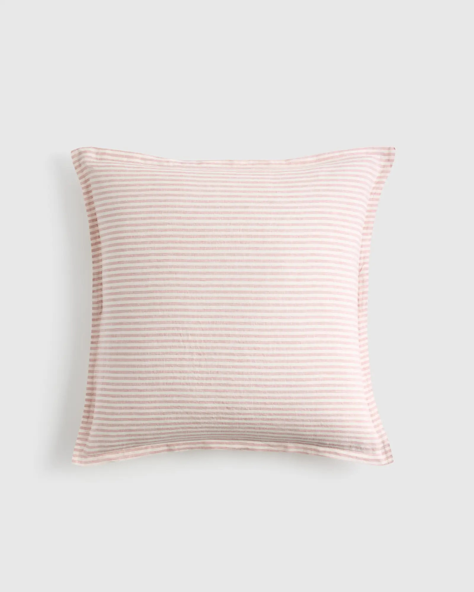 European Linen Stripe Euro Sham | Quince