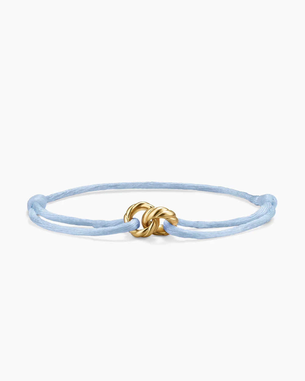 David Yurman | Sculpted Cable Linked Cord Bracelet with 18K Yellow Gold, 8.7mm | David Yurman