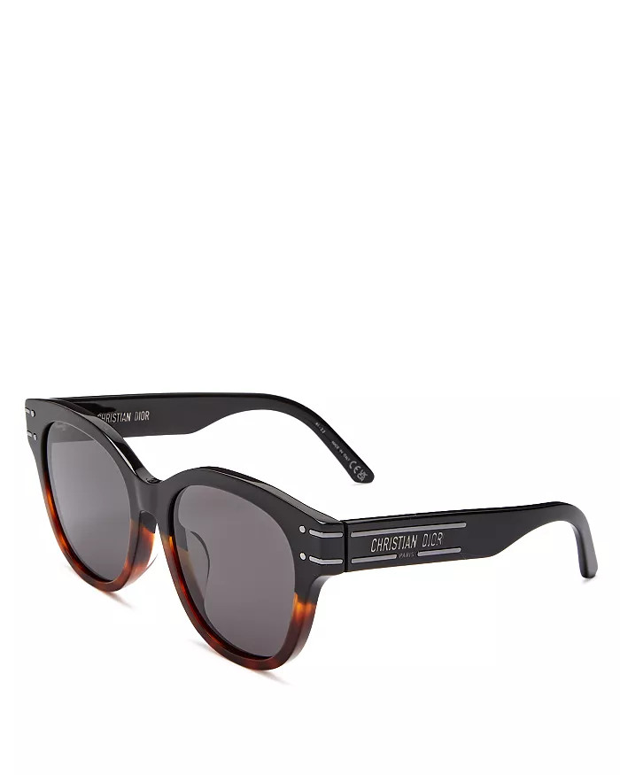 DIOR DiorSignature B6F Round  Sunglasses, 55mm | Bloomingdale's (US)