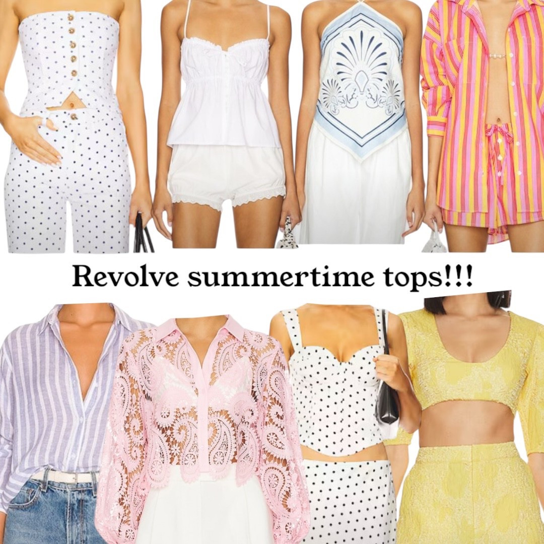 Revolve summertime tops!!!☀️🐠

#LTKStyleTip #LTKSummerEdit #LTKBeauty