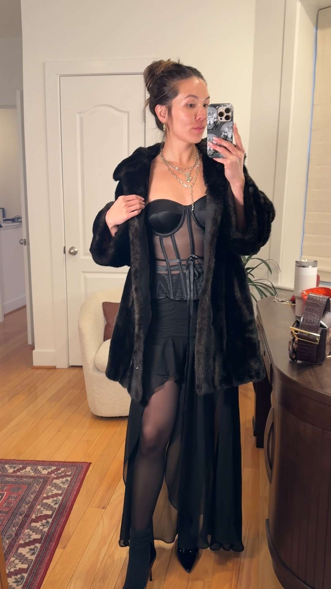 Night 1 fit of NYFW 🖤 

 #LTKNYFW #LTKootd #LTKTravel