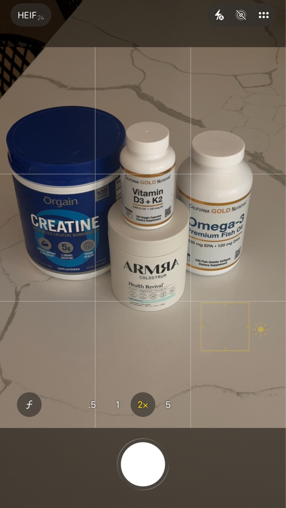 This mornings supplement lineup! 
Creatine 
Armra colostrum 
Omega 3 fish oils 
Vitamin D3K2

#LTKfitnessgoals #LTKdayinmylife #LTKActive