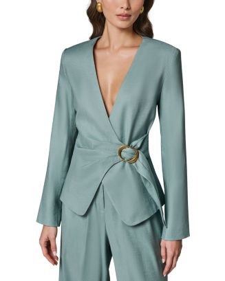 Buckled Wrap Blazer | Bloomingdale's (US)