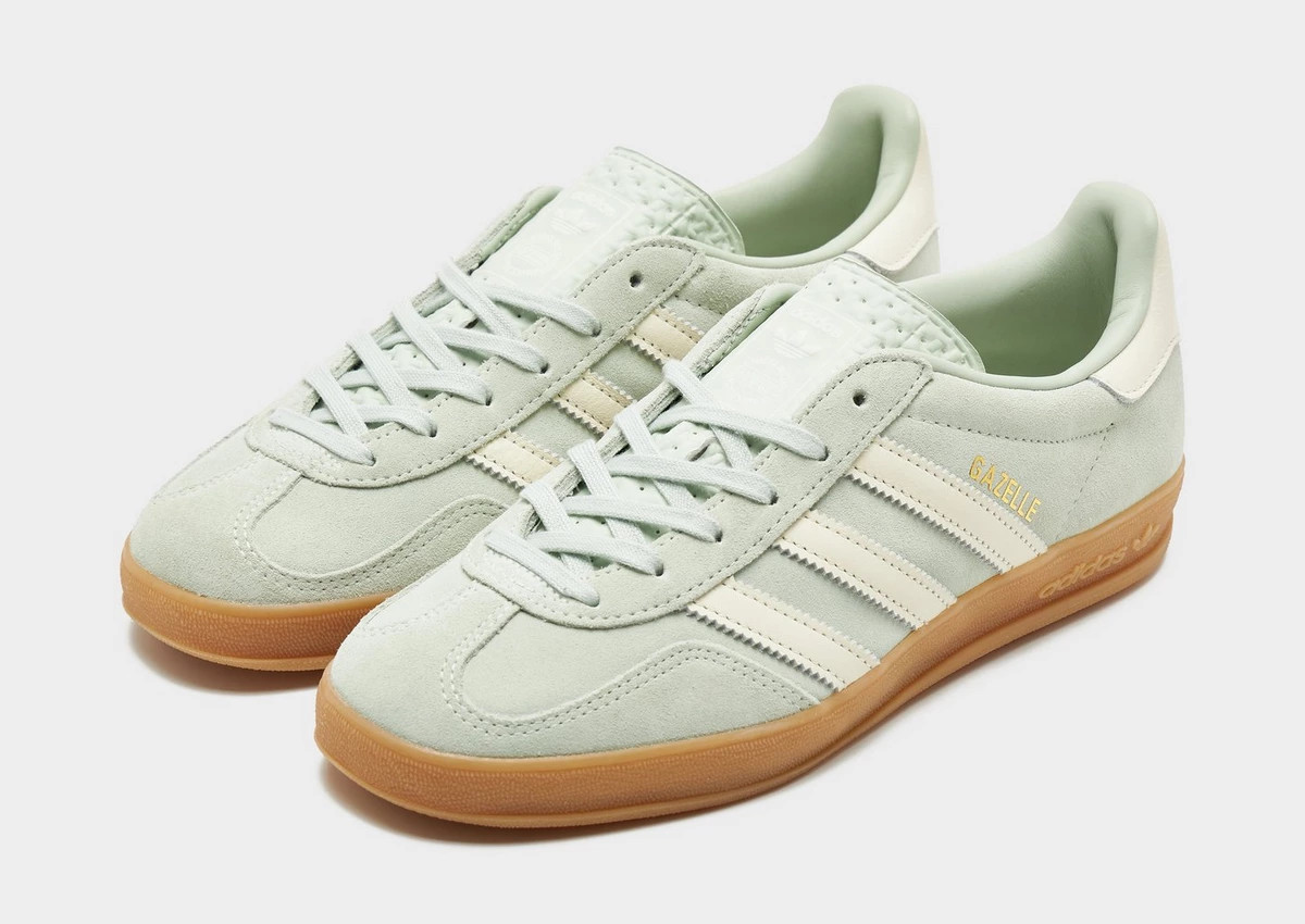 Green adidas Originals Gazelle Indoor Women's - JD Sports | JD Sports (AU)