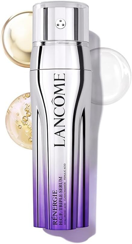 Lancôme Rénergie H.C.F. Triple Serum, High-Performance Anti-Ageing Face Serum, with Hyaluronic Acid, Vitamin C, Niacinamide, Ferulic Acid, Triple-Chamber, (Full Size, Travel Size or Gift Set) | Amazon (UK)