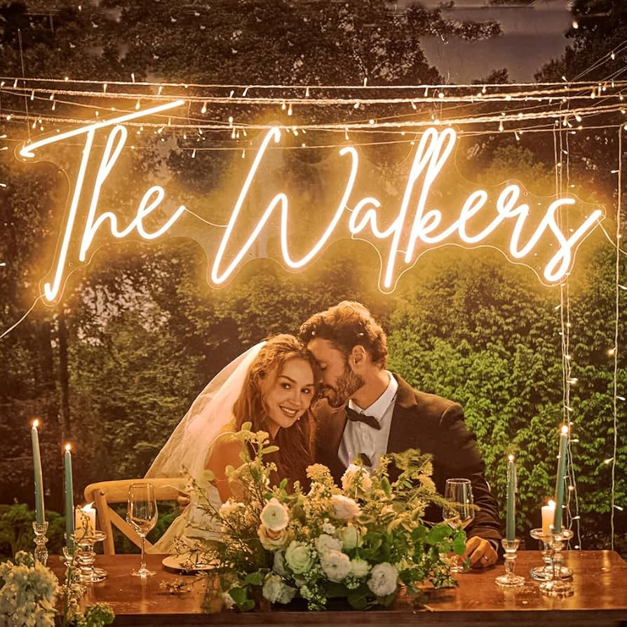 Custom Neon Sign, Custom LED Neon Sign Customizable for Wedding Bar Salon Beauty Business Light U... | Amazon (US)