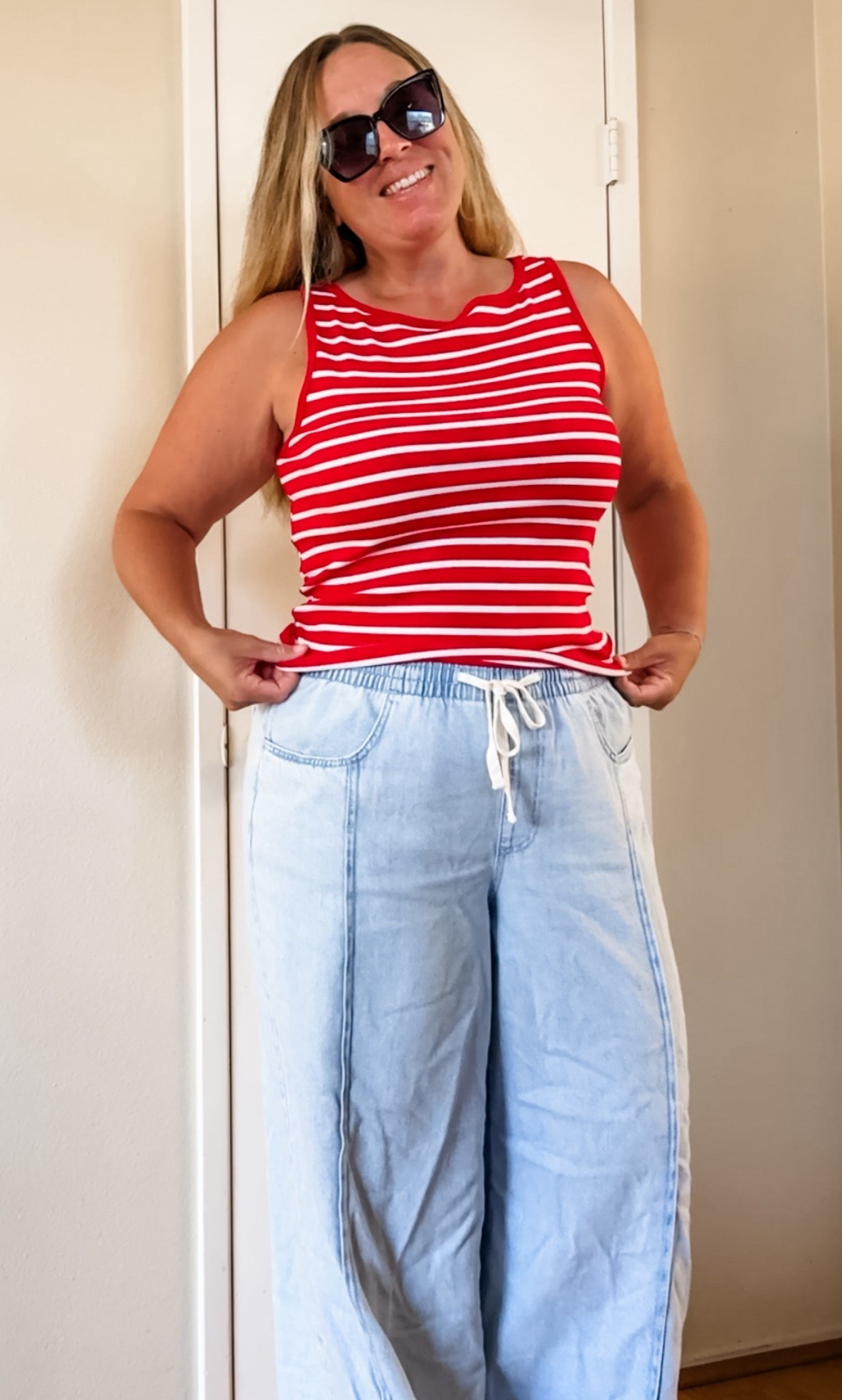 viral target jeans 🎯 

#LTKSeasonal #LTKMidsize