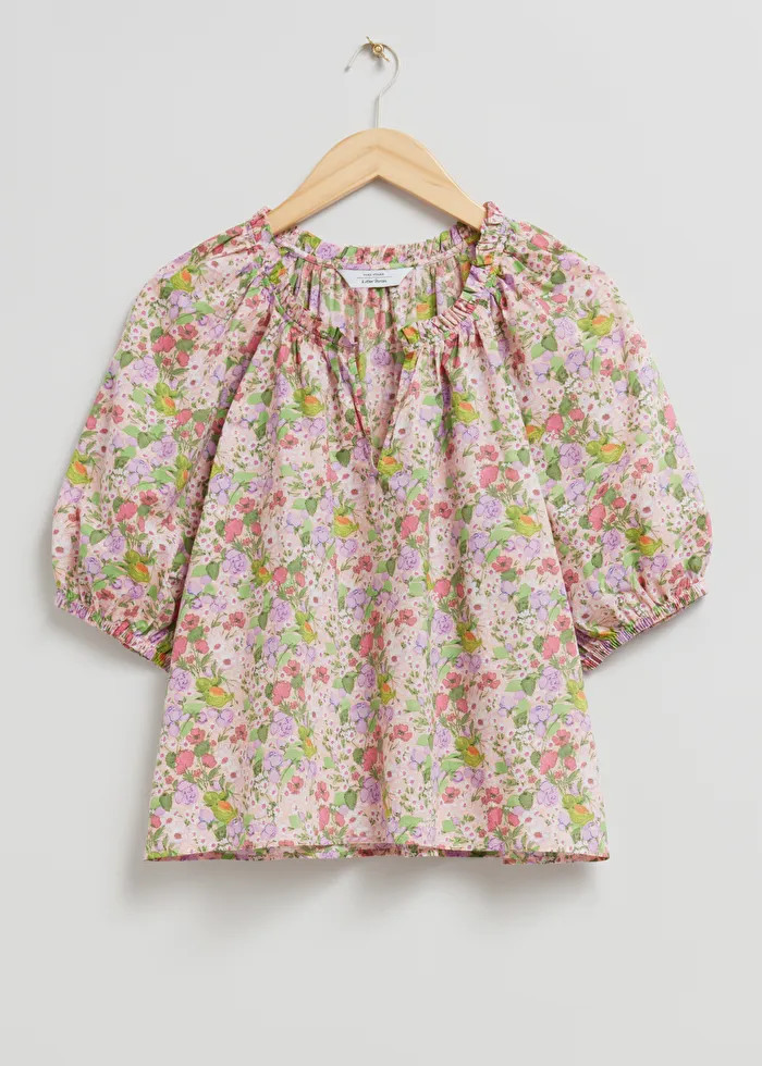 Loose-Fit Frilled Edge Blouse | & Other Stories (EU + UK)
