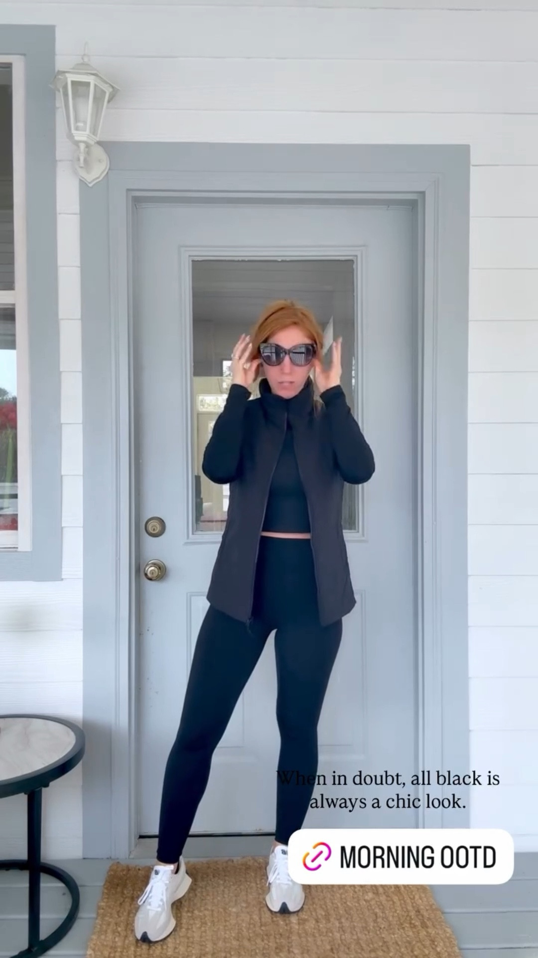 When in doubt, all black is always a chic look. 




Casual athleisure look
Chic outfit 
Mom style 
Amazon fashion 


#LTKmorningroutine #LTKootd #LTKFindsUnder50
