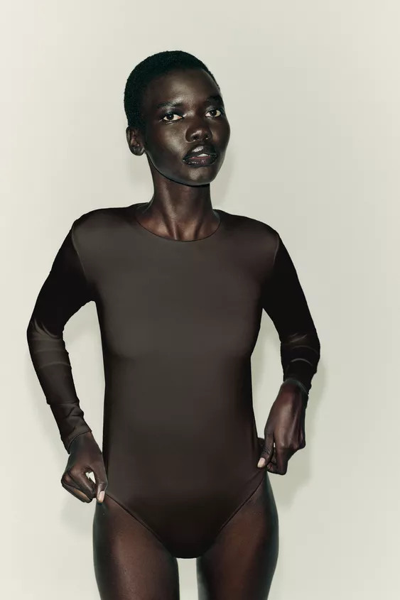 BASIC POLYAMIDE BODYSUIT | Zara IT