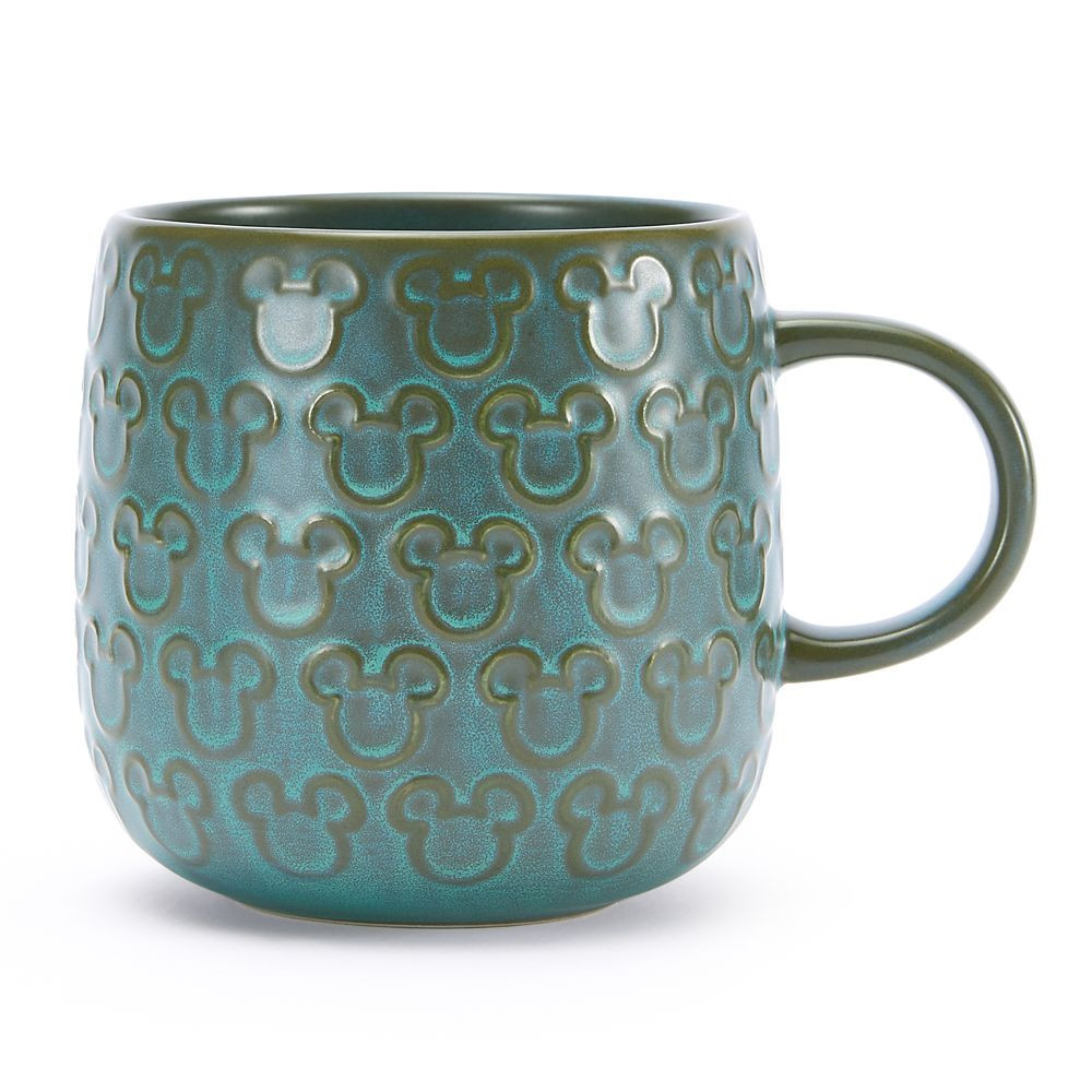 Mickey Mouse Icon Mug  Rustic Green Official shopDisney | Disney Store