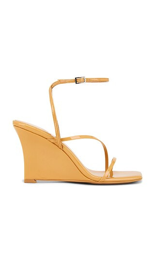 Highlight Sandal in Light Tan Patent | Revolve Clothing (Global)