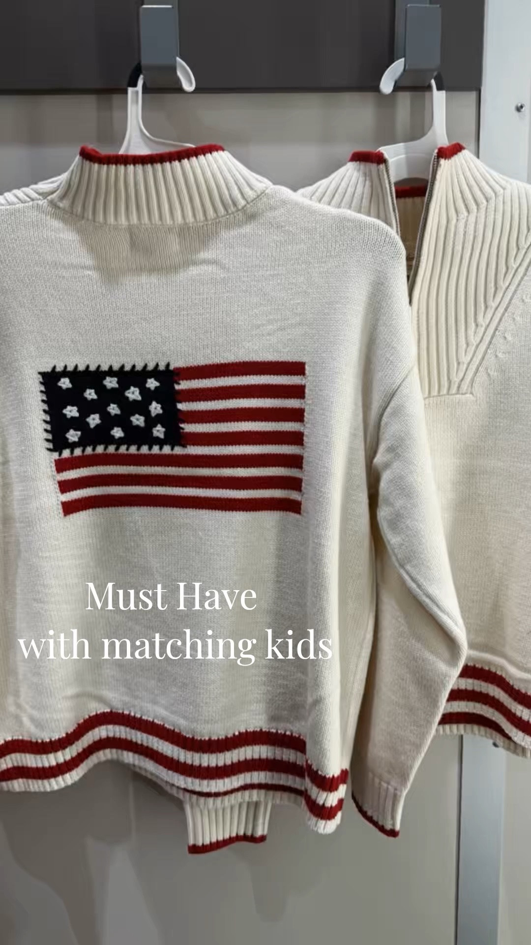 Run don’t walk! This sweater is a must have and I feel one you can wear for many years. Made well and they have matching kids sizes. Super cute with denim shorts, and summer evenings. I sized up bc I wanted more over size fit. This was a med. @Target #4thofjuly #usa

#LTKstorytime #LTKootd #LTKSeasonal