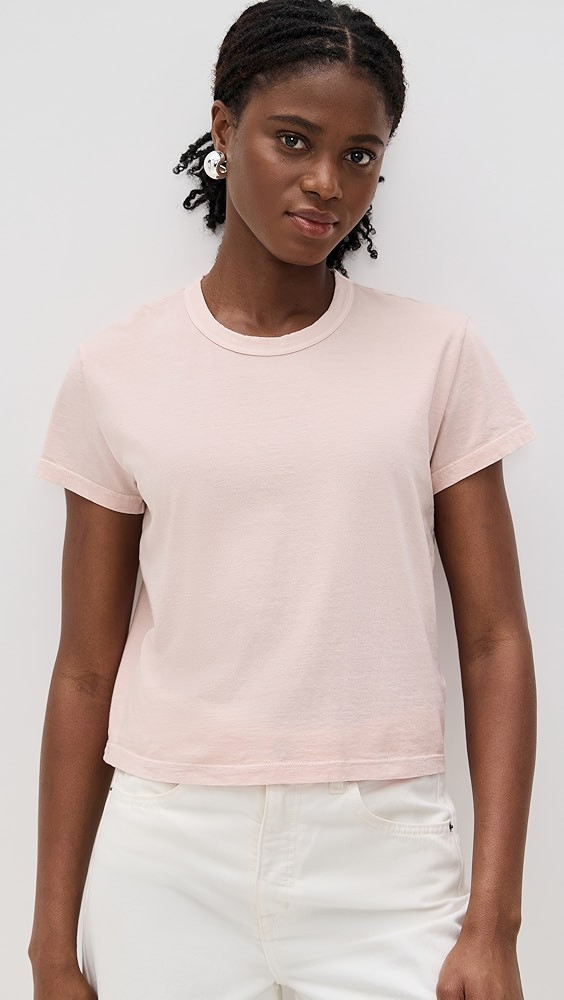 Shrunken Crew Neck Tee | Shopbop
