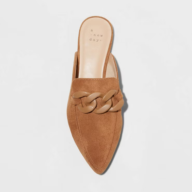 Women's Amber Slip-On Mule Flats - A New Day™ | Target
