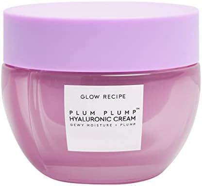 Glow Recipe Plum Plump Hyaluronic Acid Face Cream - Dewy Glow Hydrating Face Moisturizer Plumps &... | Amazon (US)