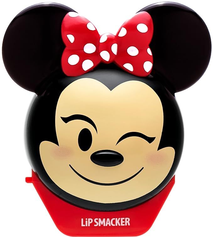 Lip Smacker Disney Emoji Lip Balm, Minnie Mouse, Strawberry Le-Bow-Nade Flavor | Amazon (US)