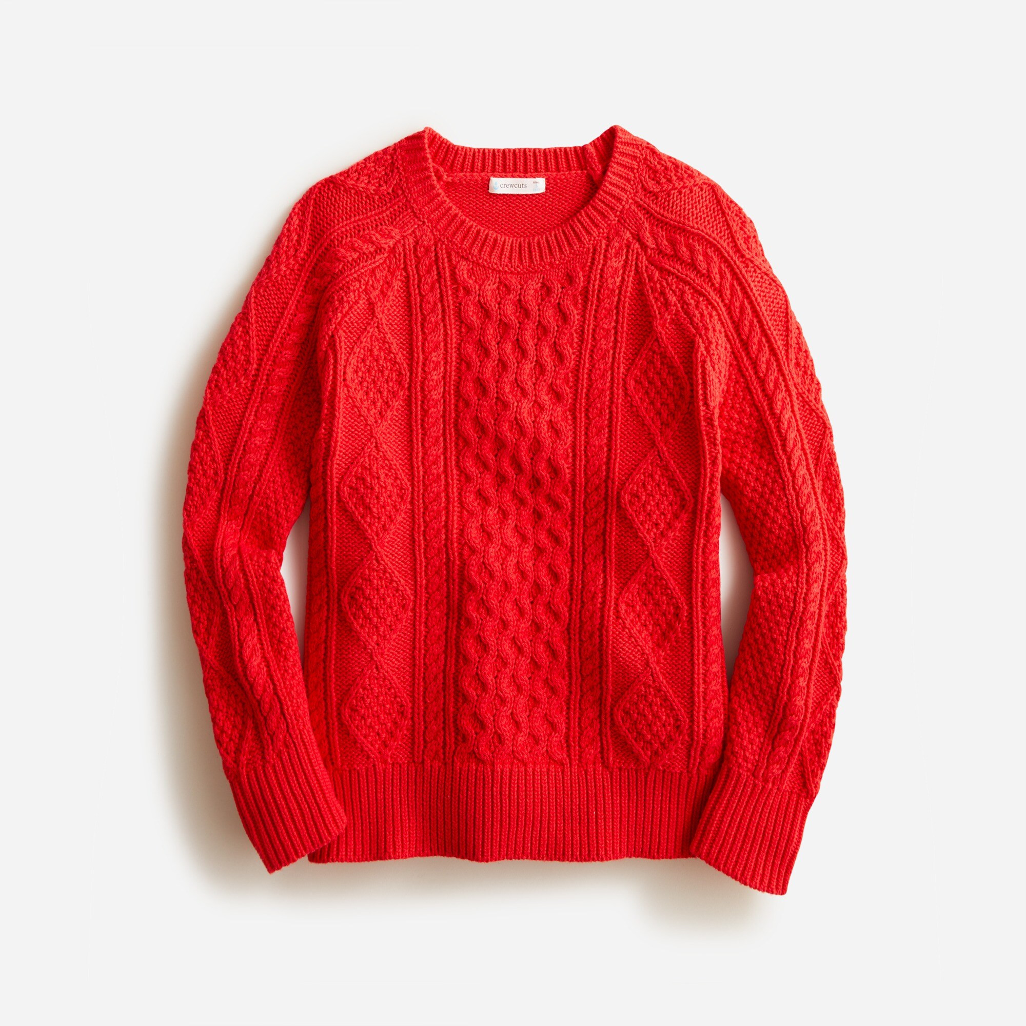 Boys' cable-knit fisherman sweater | J. Crew US