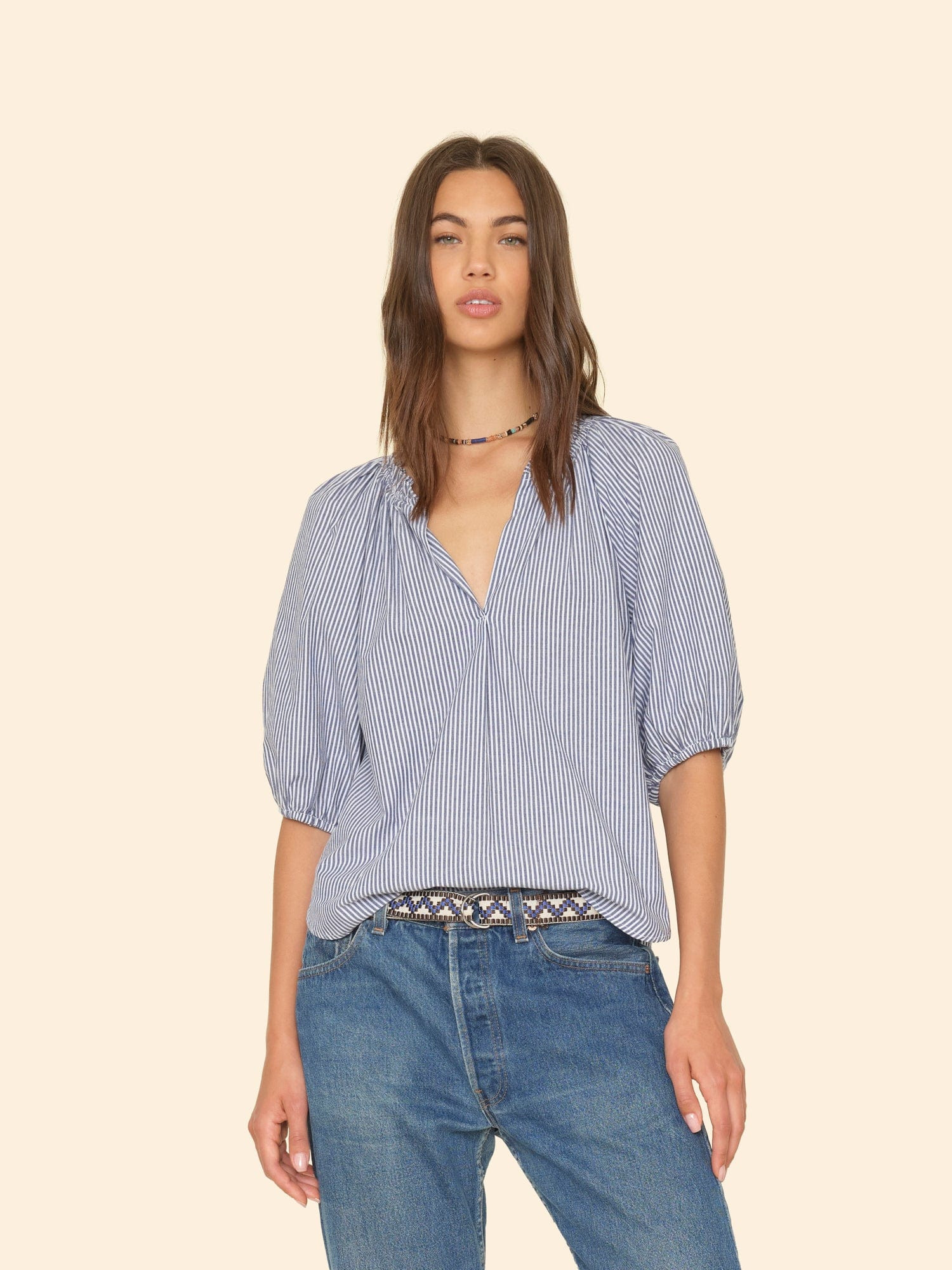 Blue Ink Jules Top | Xirena