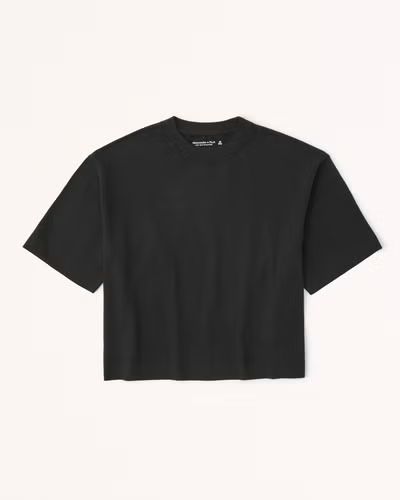 Essential Short-Sleeve Wedge Tee | Abercrombie & Fitch (US)