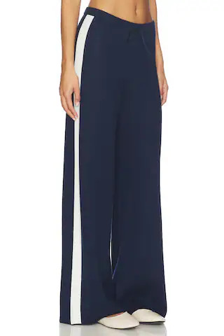 Favorite Merritt Drawstring Striped Wide Leg Pant in Dark Blue Combo

              
    
       ... | Revolve Clothing (Global)