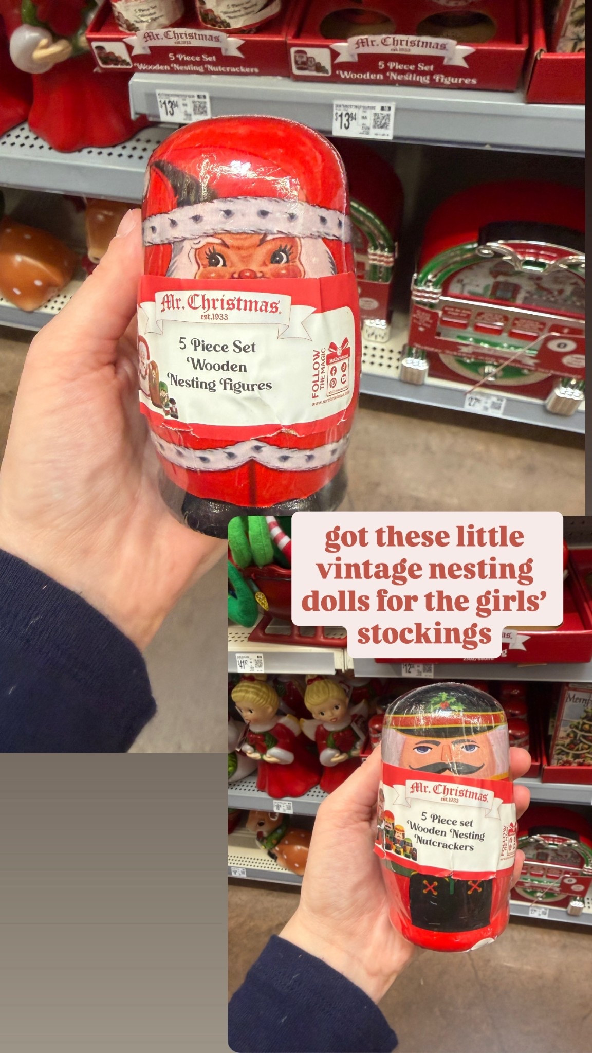 Stocking stuffers vintage nesting dolls Christmas holiday, stocking stuffers for kids, classic holiday traditional

#LTKKids #LTKHoliday #LTKGiftGuide