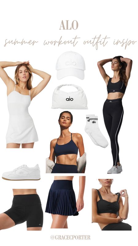 Alo workout sets & inspo for summer! All come in multiple colors🤍 Alo is also having a 30% off sale right now!

#LTKstyletip #LTKSeasonal #LTKfitness