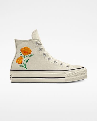 Custom Chuck Taylor All Star Lift Platform Embroidery By You | Converse (US)