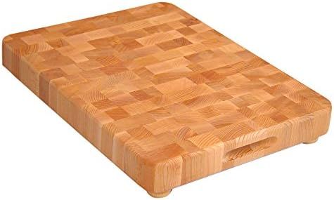 Catskill Craftsmen 17-Inch End Grain Chopping Block with Feet | Amazon (US)